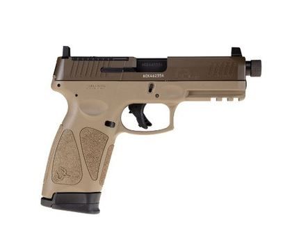 *Taurus G3 TORO Tactical Full Size 9MM 17+1 4" Black DLC Threaded Barrel Patriot Brown Cerakote